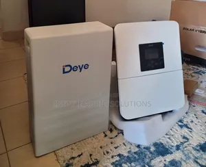 Deye 8kw - 48v Hybrid Inverter Plus Deye 10kwh - 48v(100ah Lv)Lithium