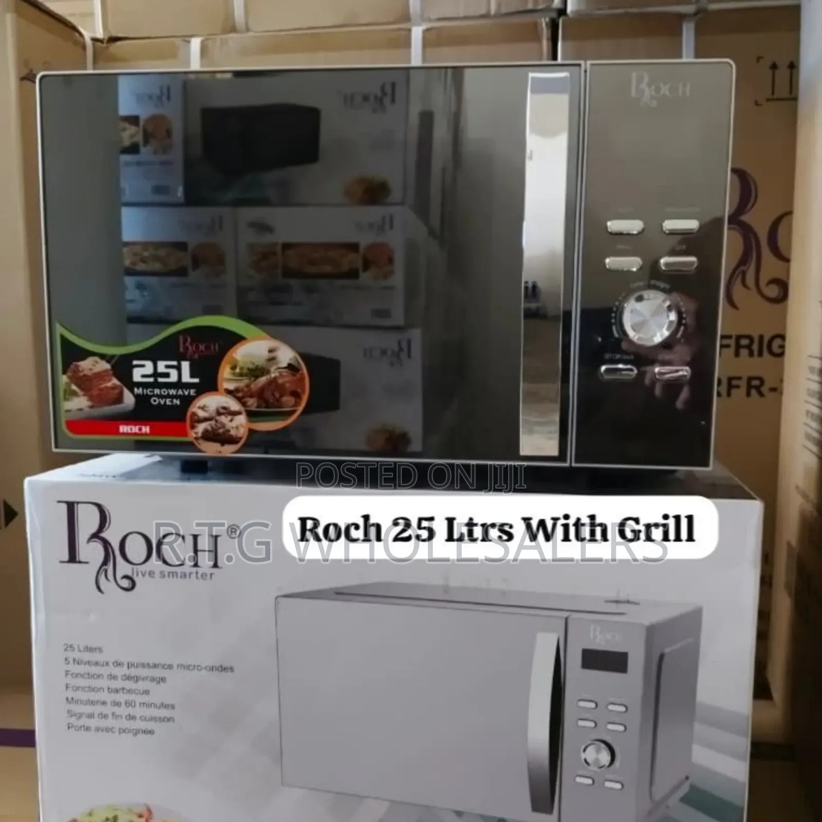 Roch 25 Litre Microwave Grill – Fast Heating Cooking