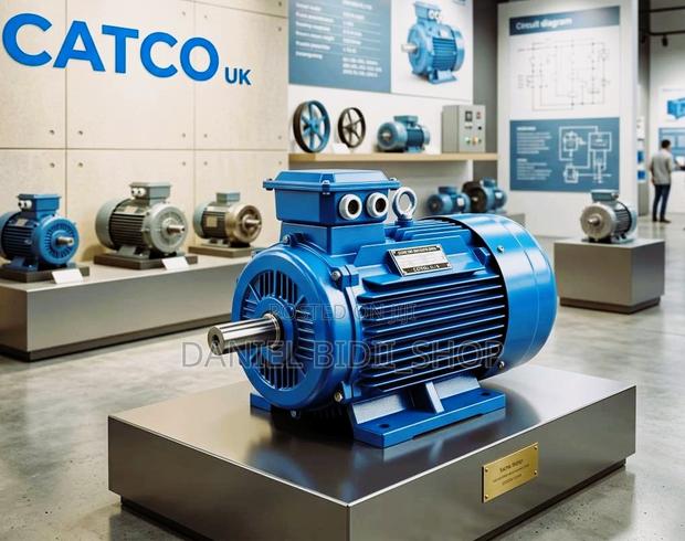 Catco Uk Brand 100% Pure Copper Three Phase Motor 75hp X 1500 RPM