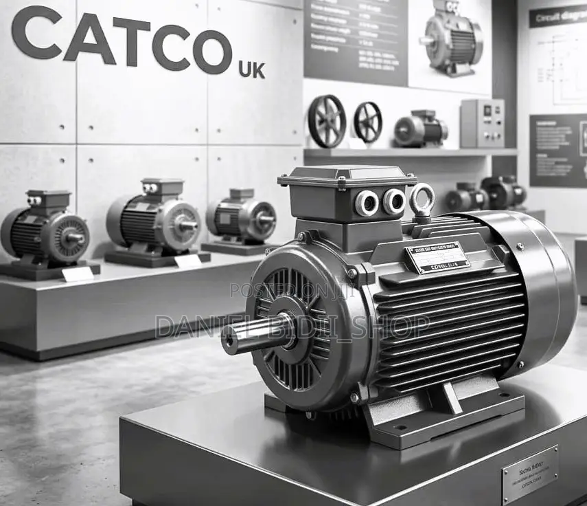 Catco Uk Brand 100% Pure Copper Three Phase Motor 25hp X 1500 RPM