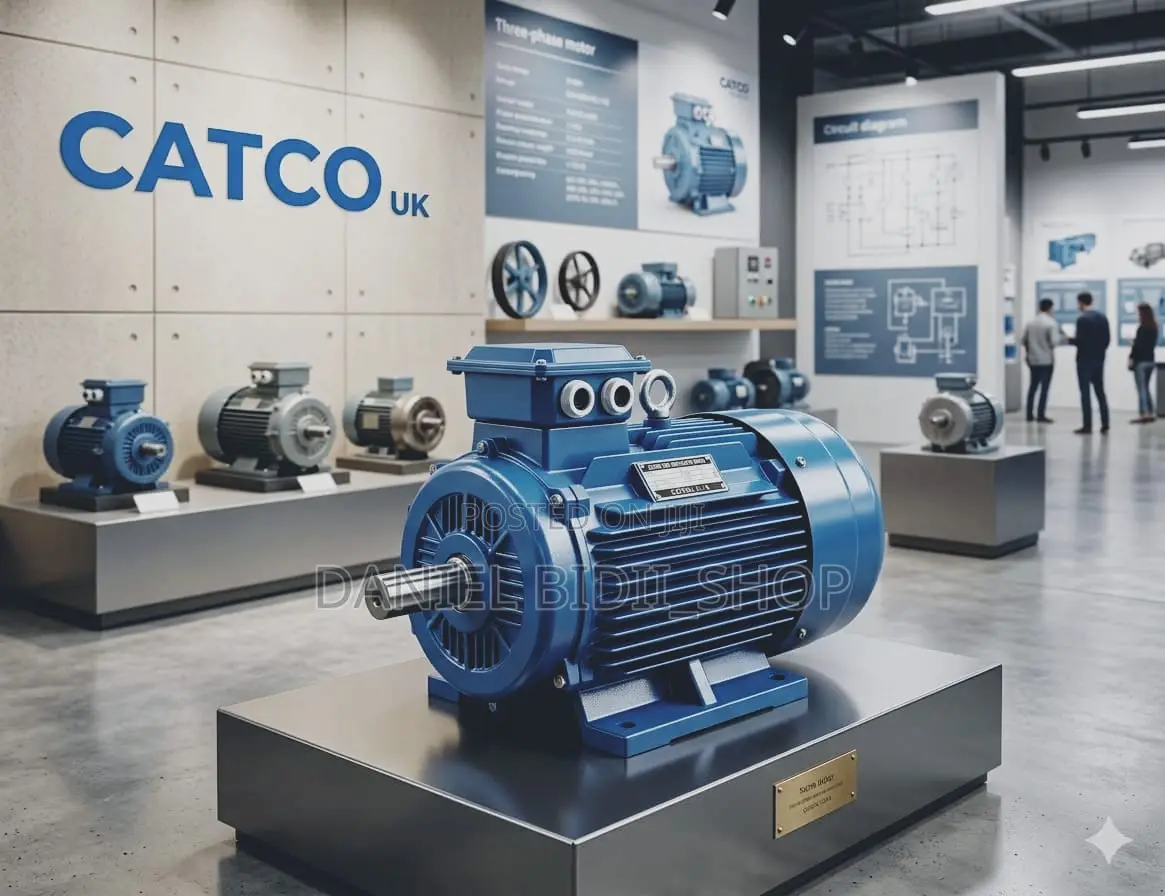 100% Pure Copper Three Phase Motor Catco Uk Brand 50hp X 1500 RPM