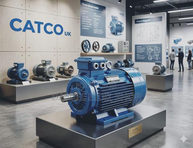 100% Pure Copper Three Phase Motor Catco Uk Brand 50hp X 1500 RPM - main view