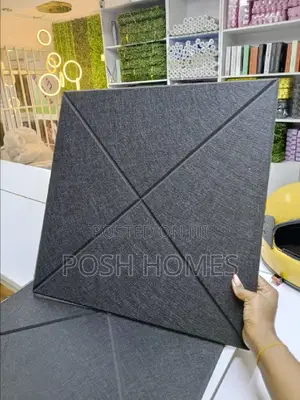 Sound Buffers Black Wall Panels
