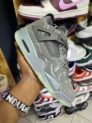 Jordan 4 Levis and Leather