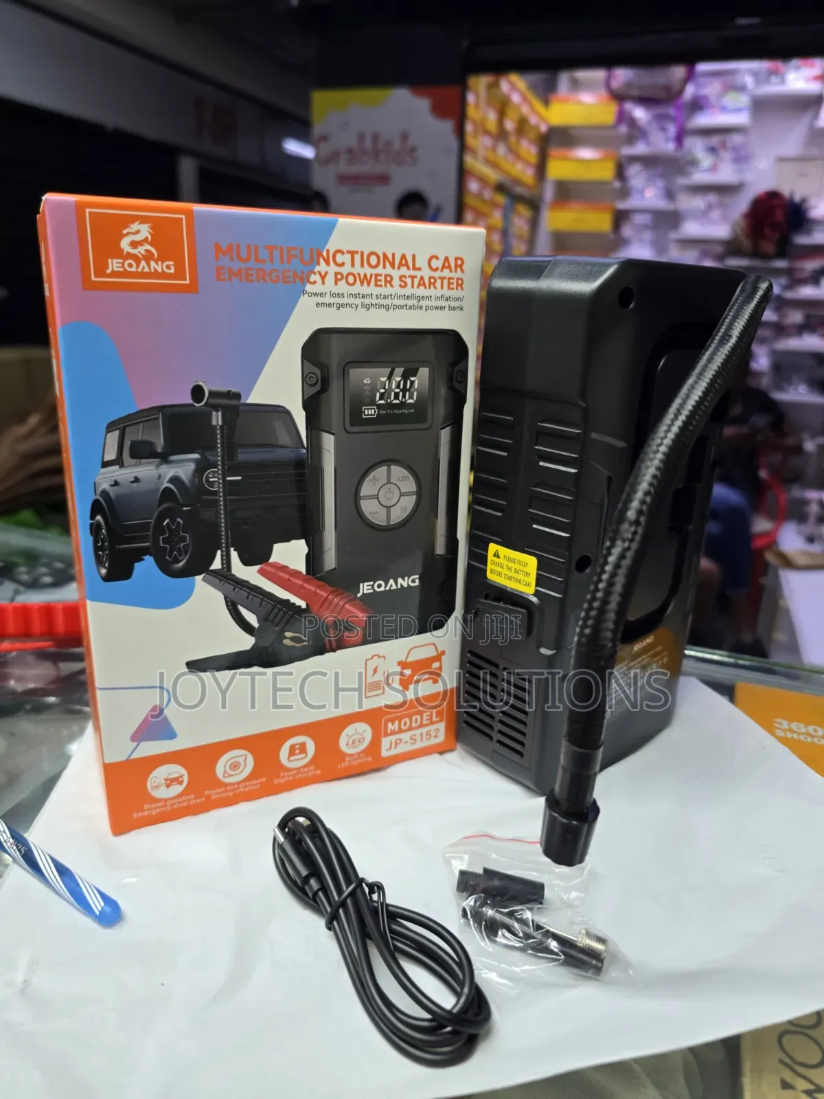 Multifunctional Jump Starter / Tire Inflater /Power Bank Jp-S152