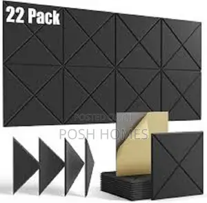 Velvet Void Sound Proof Panels
