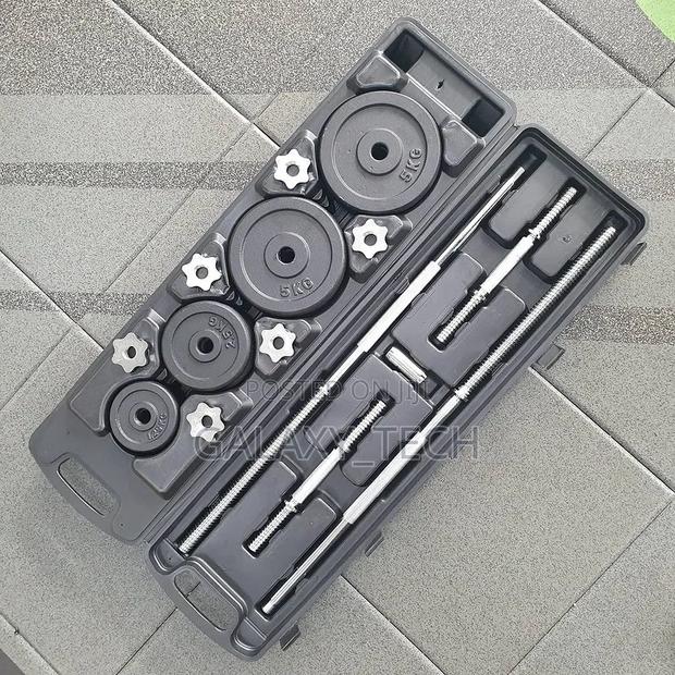 York 50kg Dumbbells Set