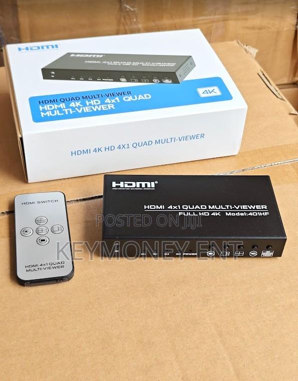 Optimal 4x1 Hdmi Quad Multiviewer, Screen Segmentation - main view