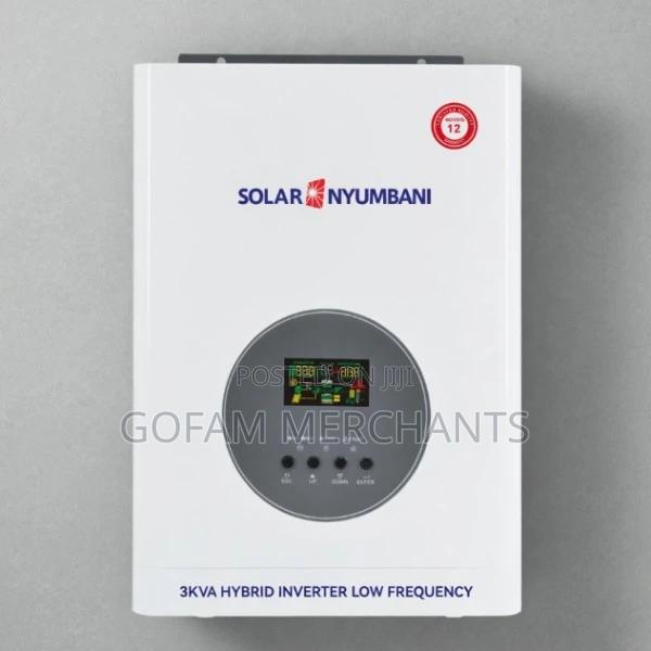 Solar Nyumbani 3kva 24v Low Frequency Hybrid Solar Inverter