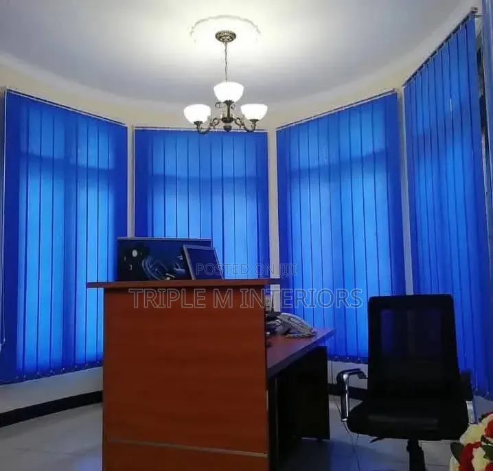 Precision Fit Vertical Blinds for Wide Glass Panels