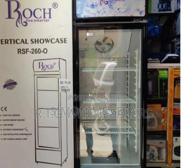 Colour Black Smart Pro 275l Display Fridge