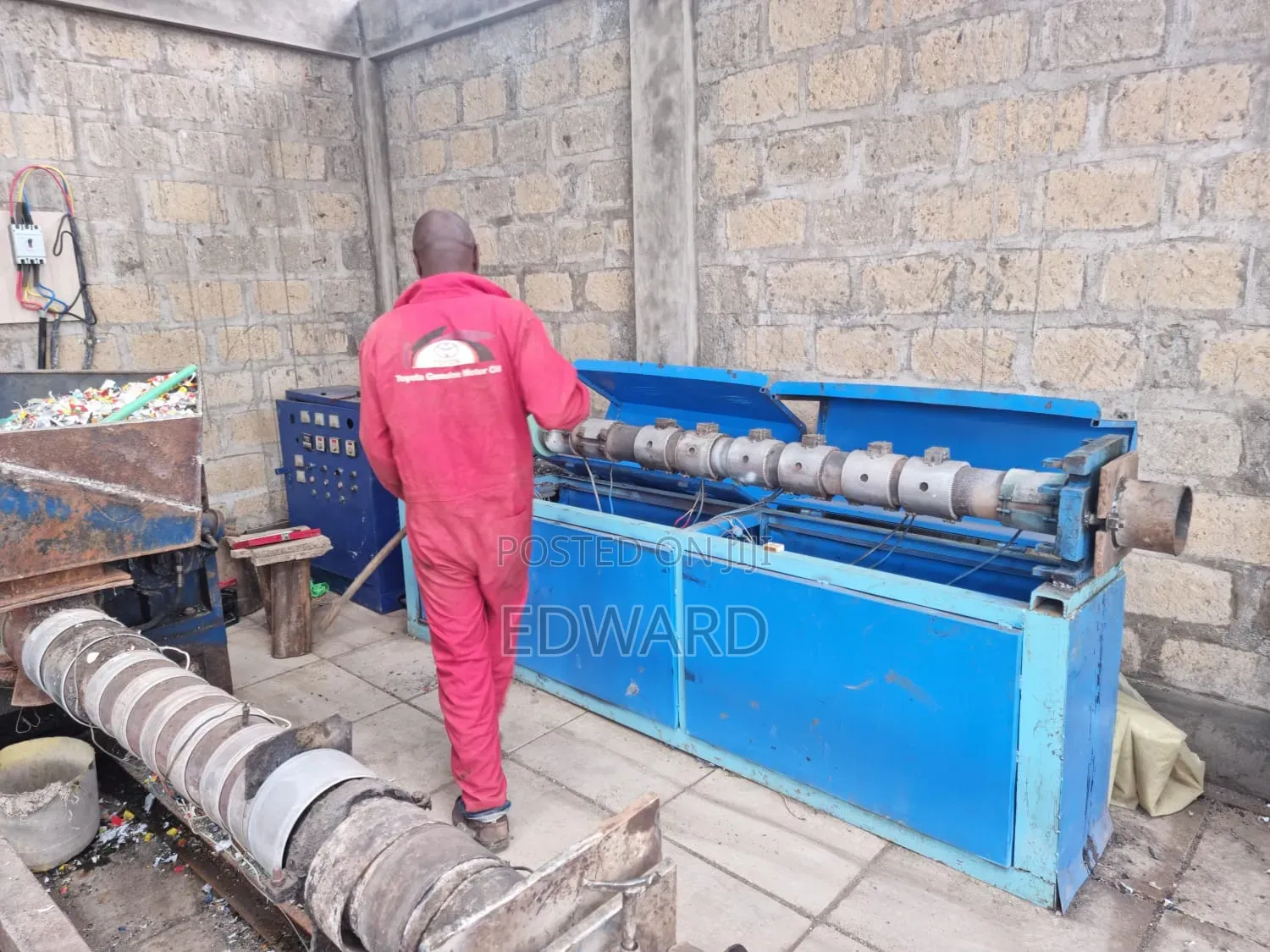 Plastic Poles Extrusion Moulding Machine
