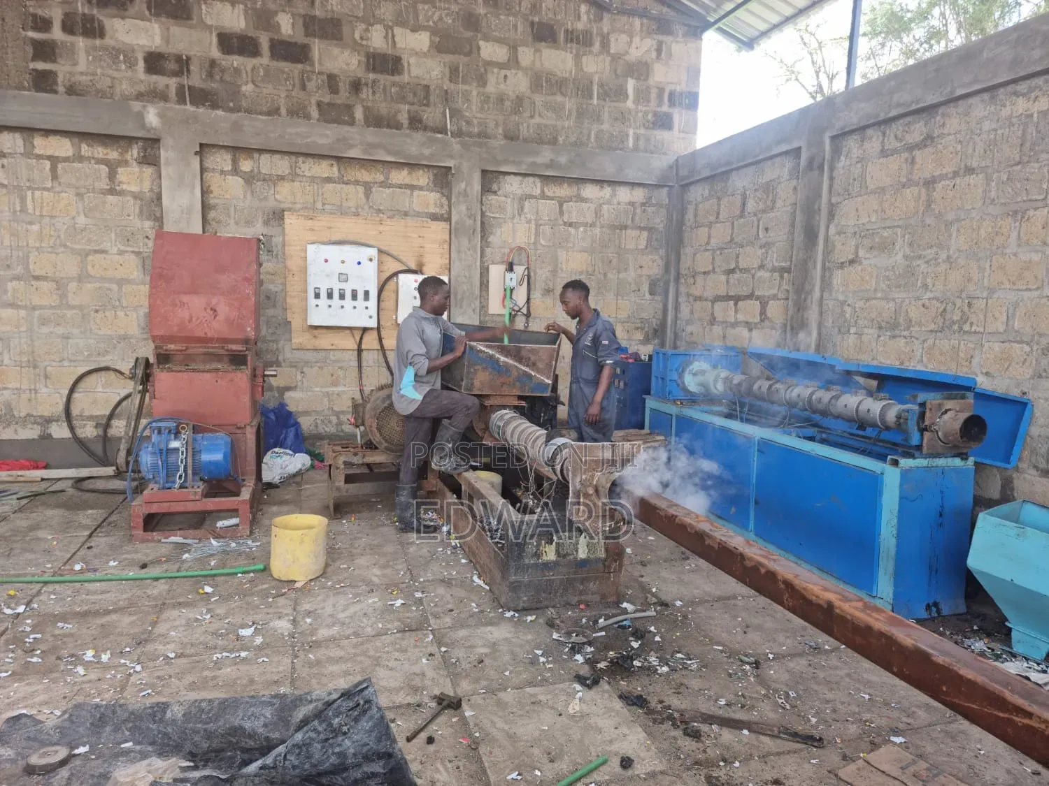 Plastic Poles Extrusion Moulding Machine