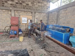 Plastic Poles Extrusion Moulding Machine
