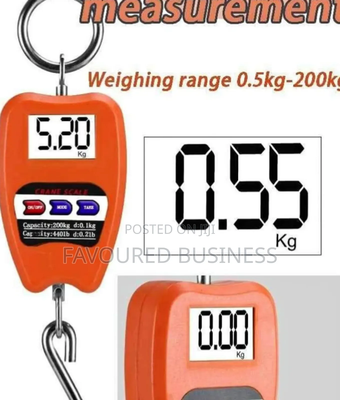 Most Value 200kg Portable Mini Crane/New Weighting Scale Machine