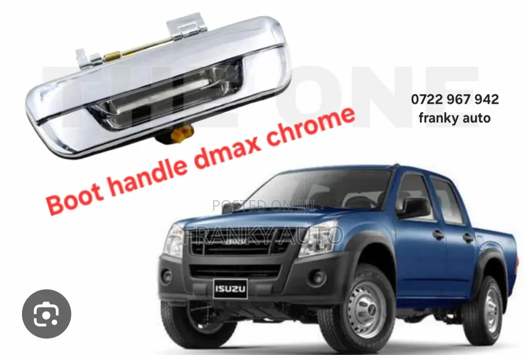 Boot Handle Dmax Chrome