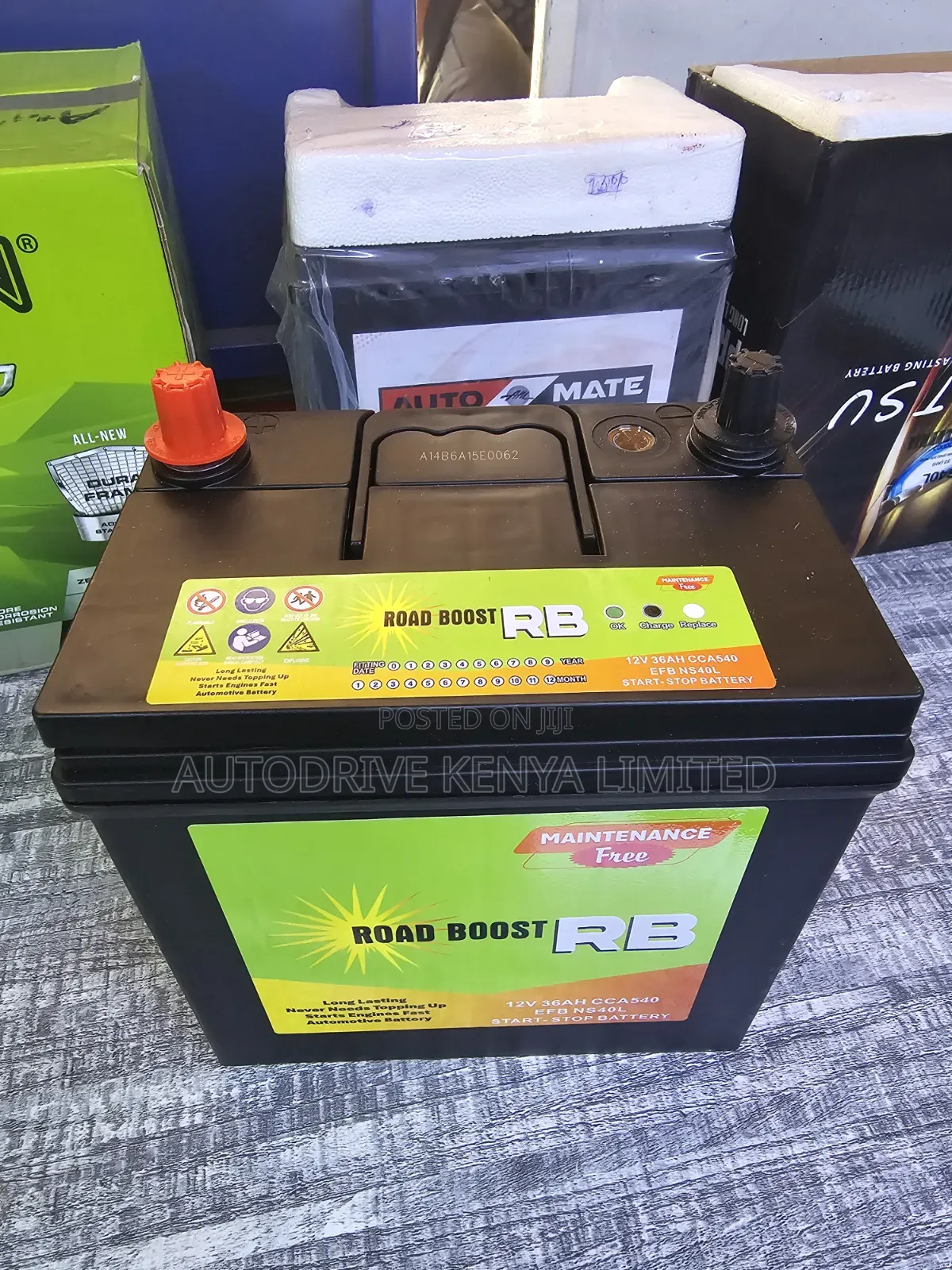 Ns40 Roadboost Efb Start-Stop Battery