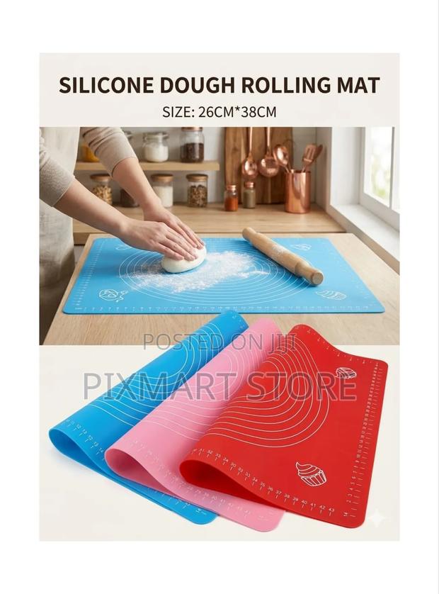 Silicone Dough Rolling Mat Small 26×38cm Non-Stick