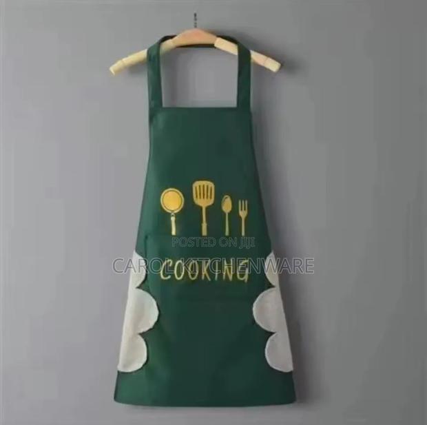 Water Proof Kitchen Apron/Hand -Wiping Kitchen Apron - thumbnail 2