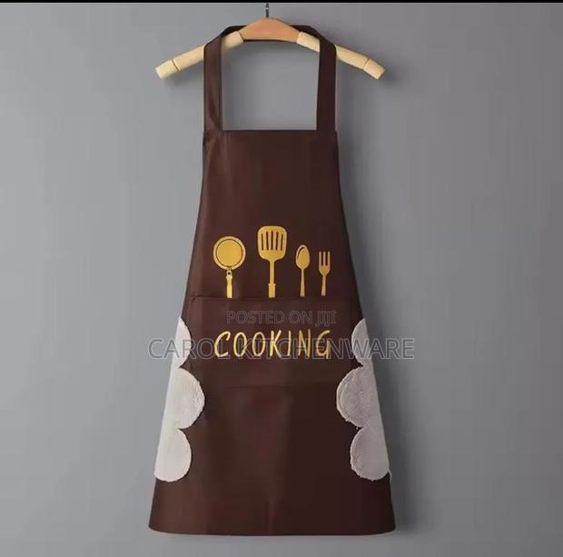 Water Proof Kitchen Apron/Hand -Wiping Kitchen Apron - thumbnail 3