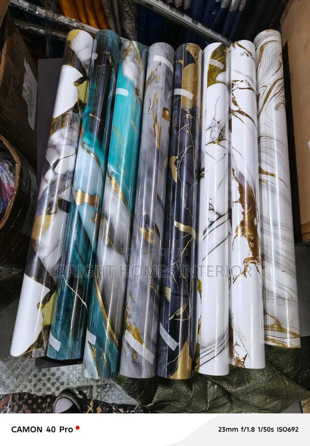Glossy Self Adhesive 3d Contact Papers