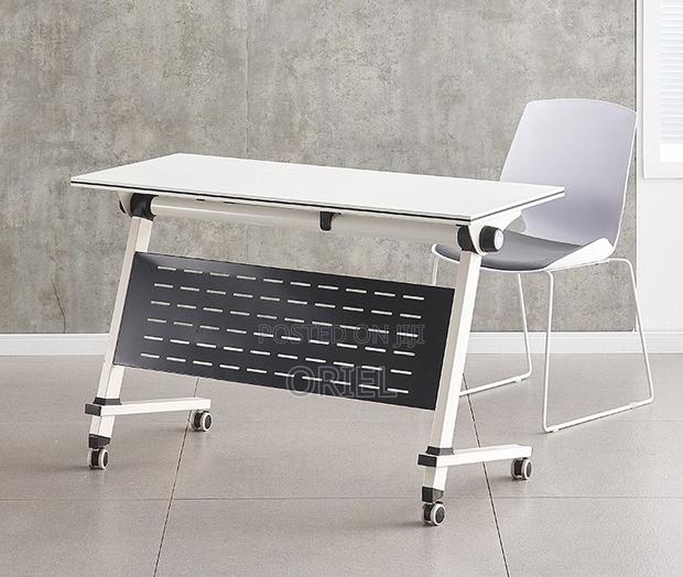 Office Desk : Portable Foldable Office Conference Study Desk - thumbnail 4
