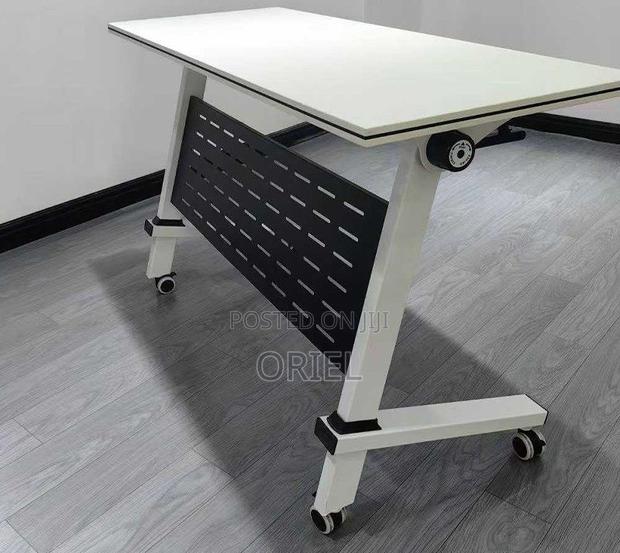 Office Desk : Portable Foldable Office Conference Study Desk - thumbnail 6