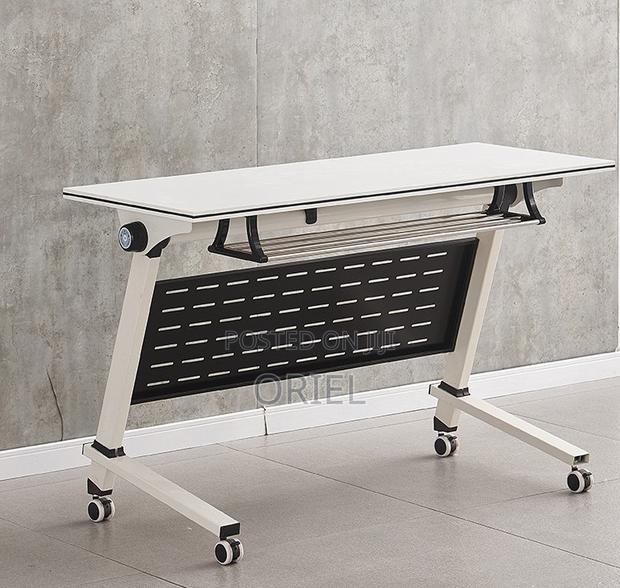 Office Desk : Portable Foldable Office Conference Study Desk - thumbnail 7