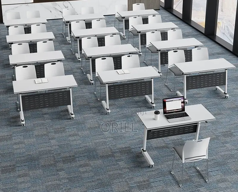 Office Desk : Portable Foldable Office Conference Study Desk