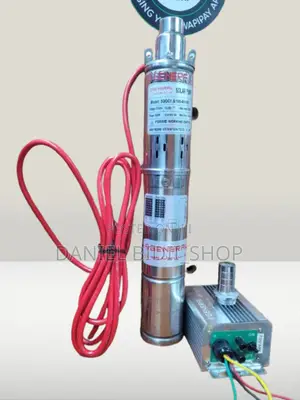 Brushless Solar Pump With Control Box
500 Watts 
Dc 48v
100mtrs Head