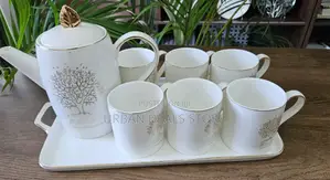 Elegant 7pcs Tea Cup Set – New Arrival
