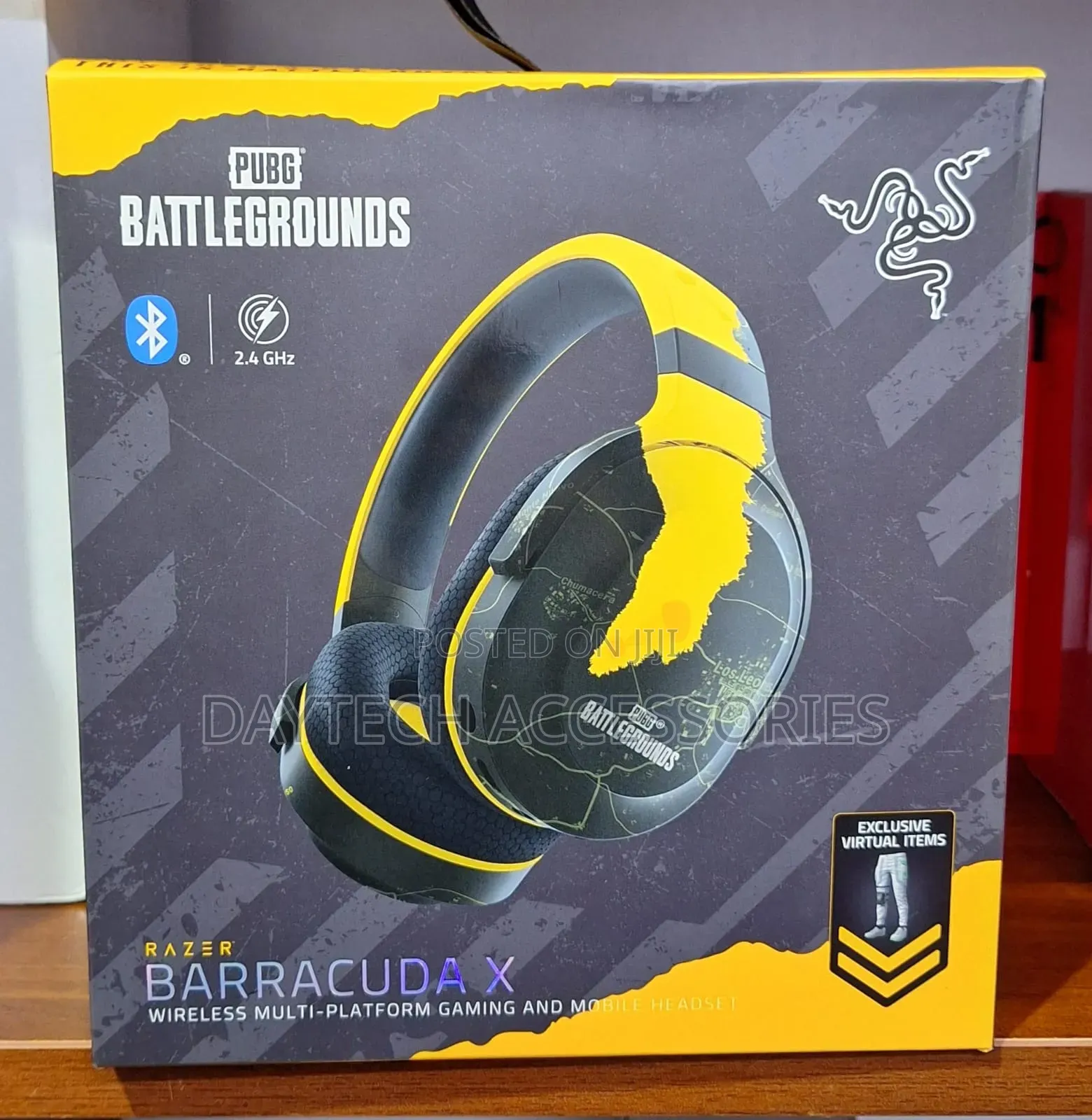 Razer Barracuda X - Pubg Wireless Multi-Platform Gaming Headset.