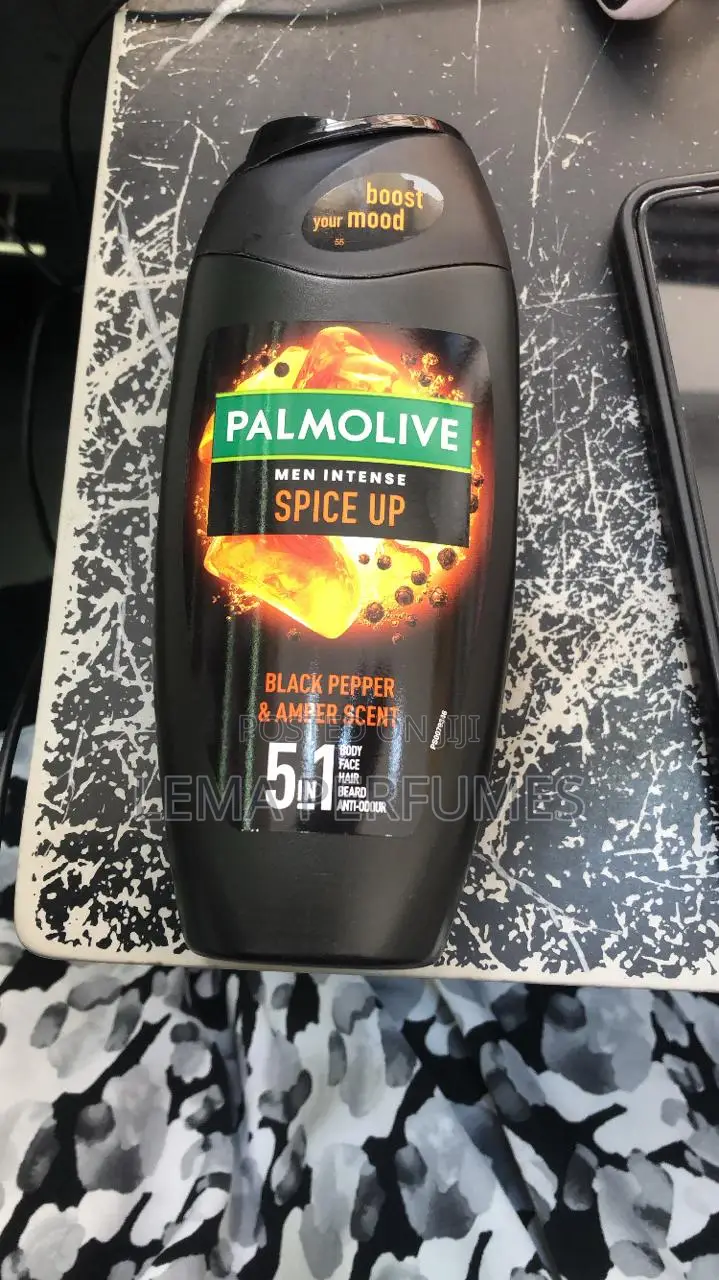 Palmolive Men Shower Gel – Black Pepper Amber (5 in 1)