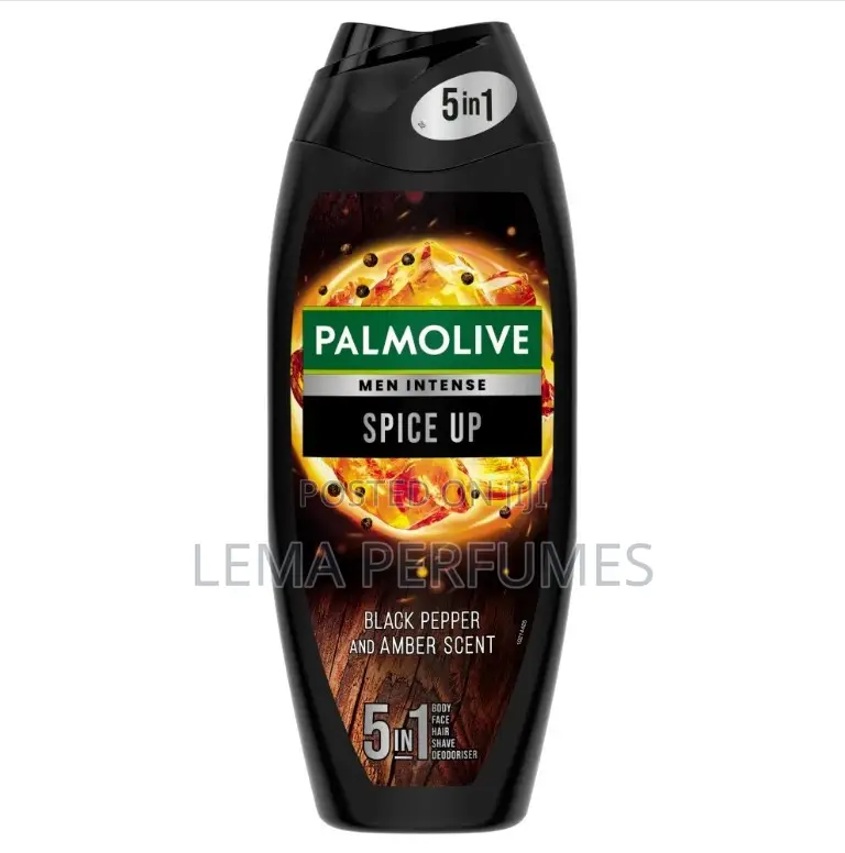 Palmolive Men Shower Gel – Black Pepper Amber (5 in 1)