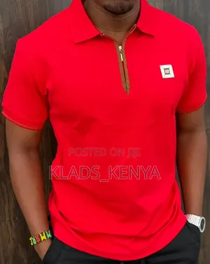 Men's Zipped Polo Shirts