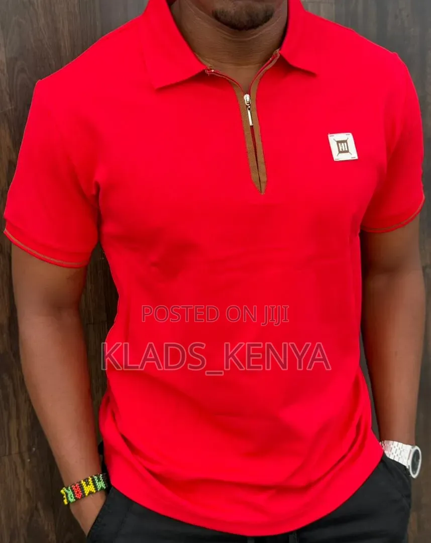 Men's Zipped Polo Shirts