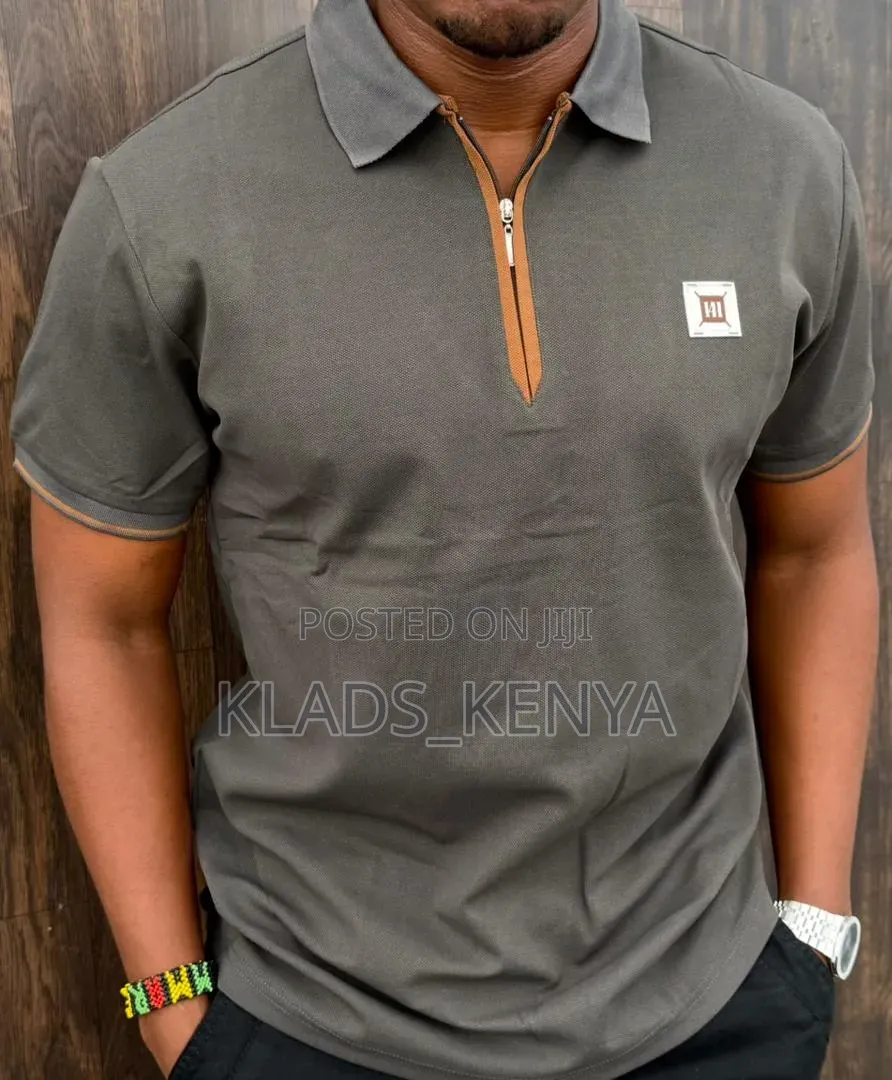 Men's Zipped Polo Shirts