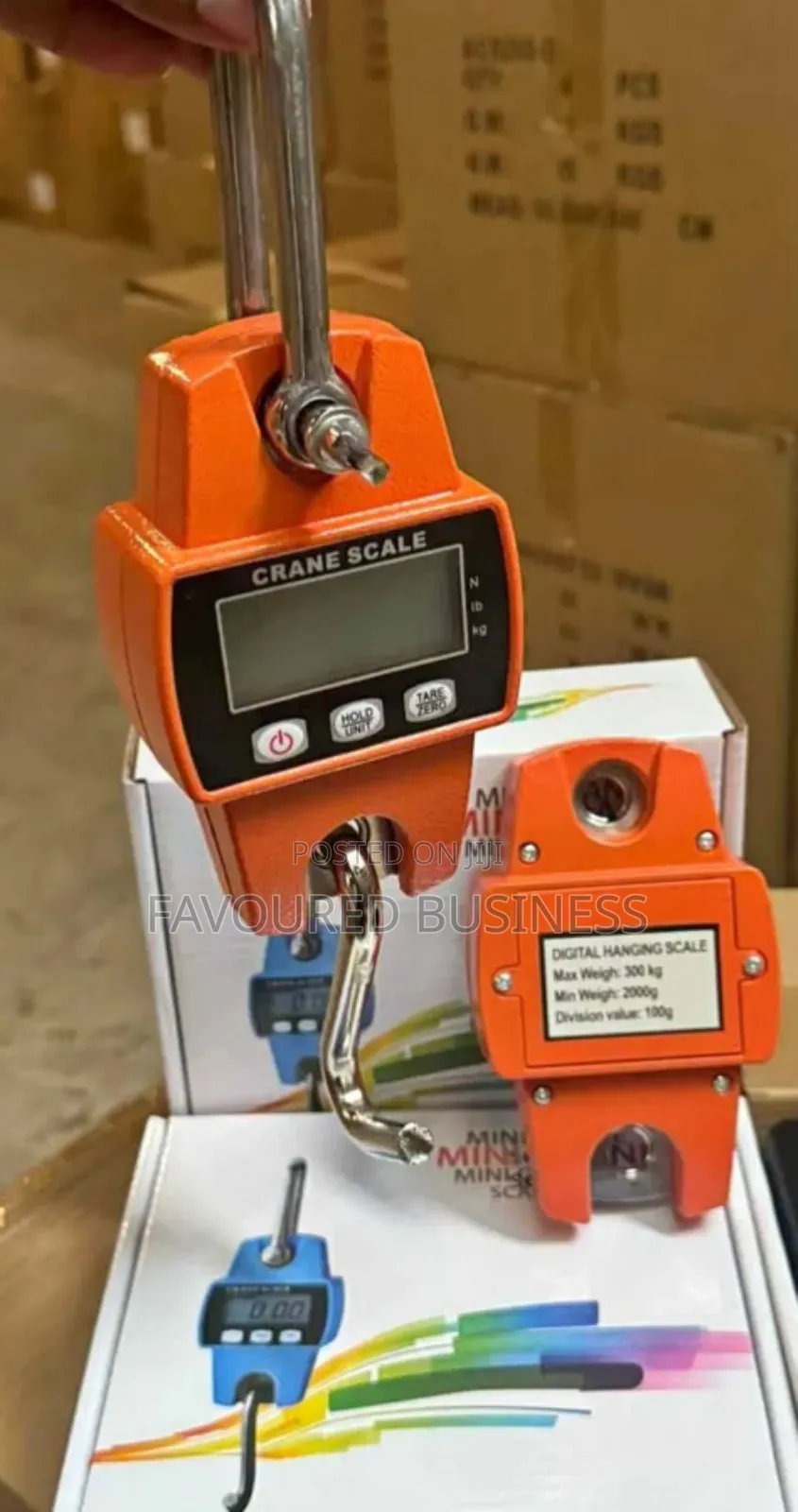 Automatic Mini Crane Scale 300kg / Available Hanging Scale Machine