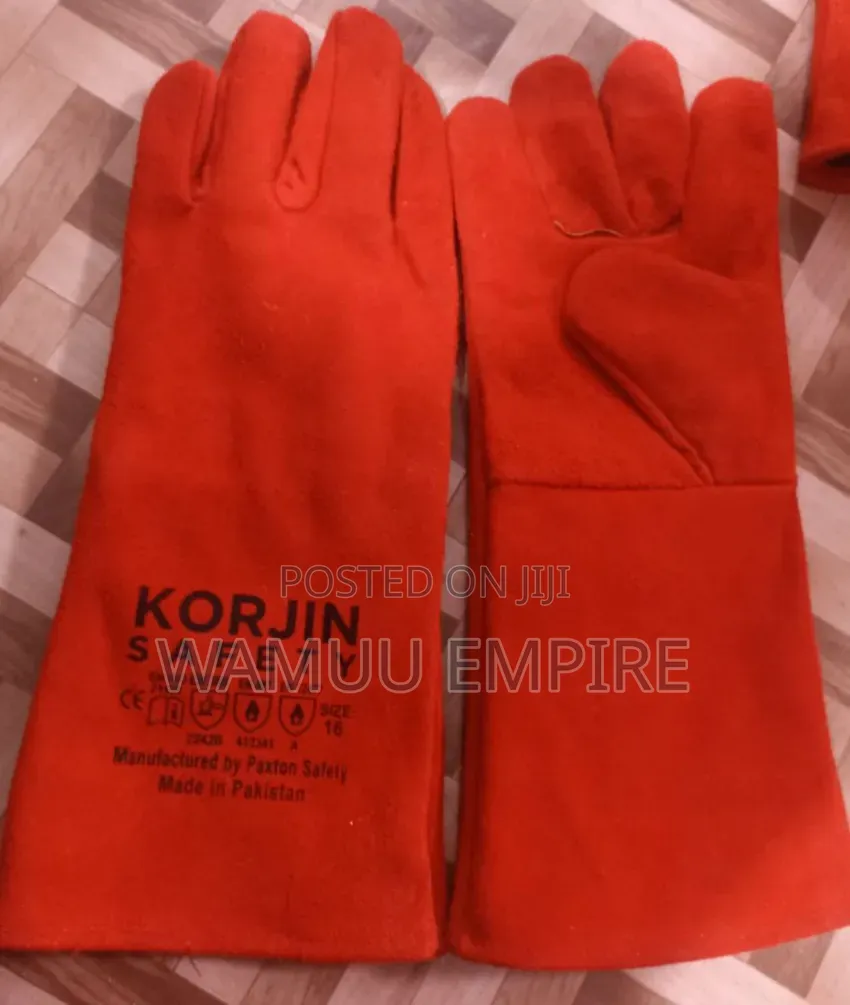 Korjin Safety Leather Welding Gloves,