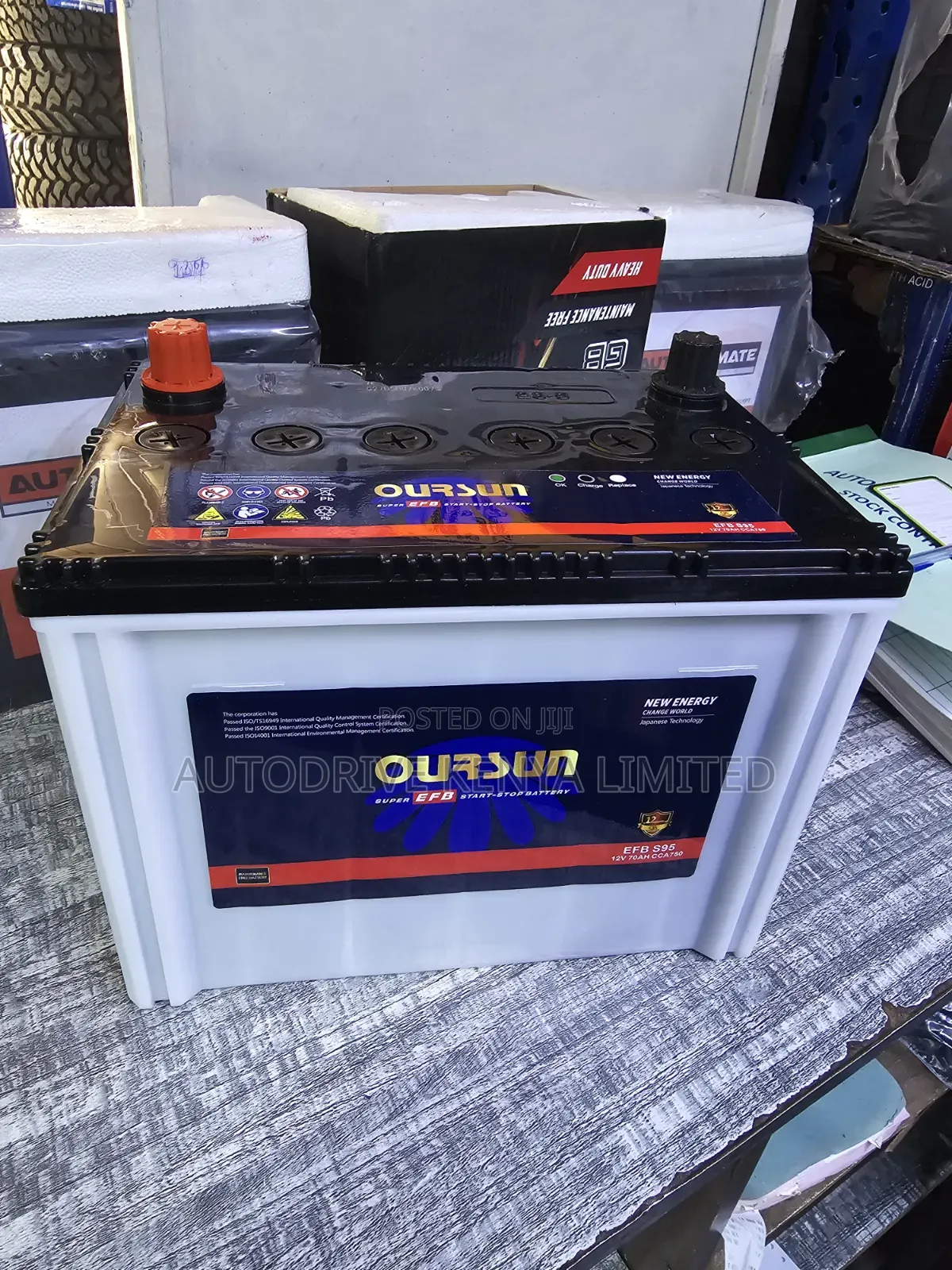 S95 Oursun Efb Start-Stop Battery