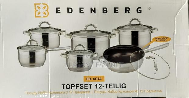 12pc Edenberg Cookware