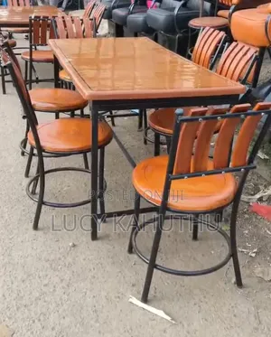 Brown Mahogany Seats. And Marble Top