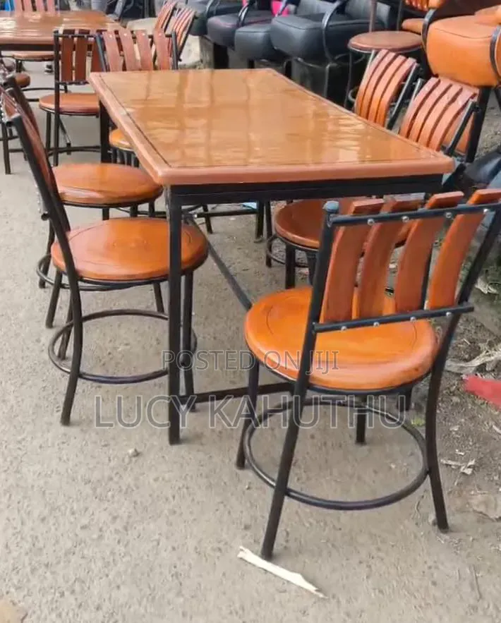 Brown Mahogany Seats. And Marble Top
