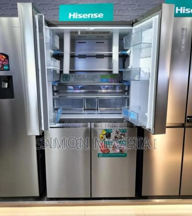 Four Doors Hisense 508l Side by Side Fridge