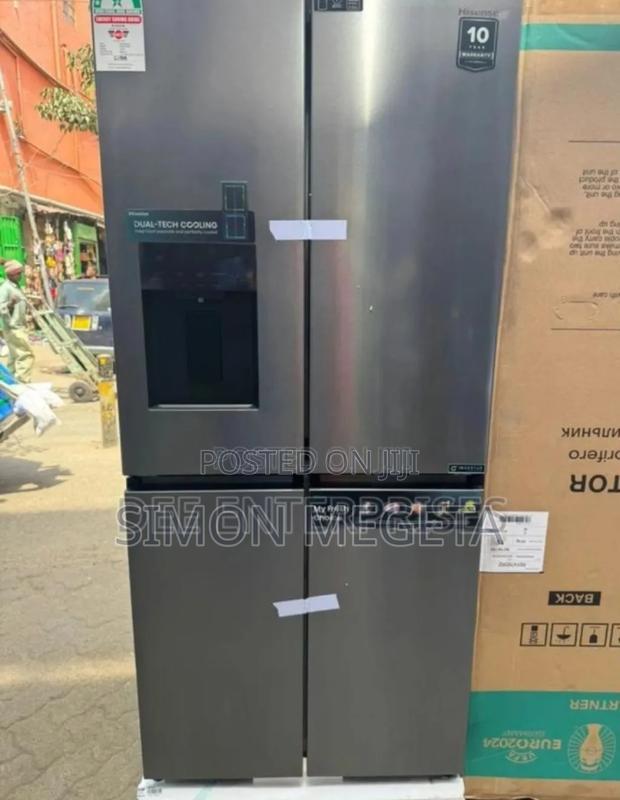 Newly Restocked Hisense 508l Side by Side Fridge