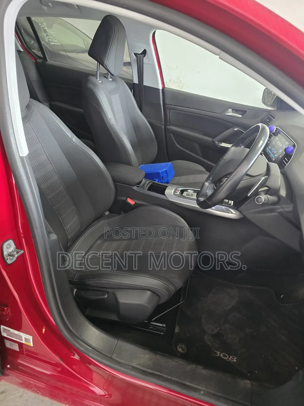 Peugeot 308 2019 Red