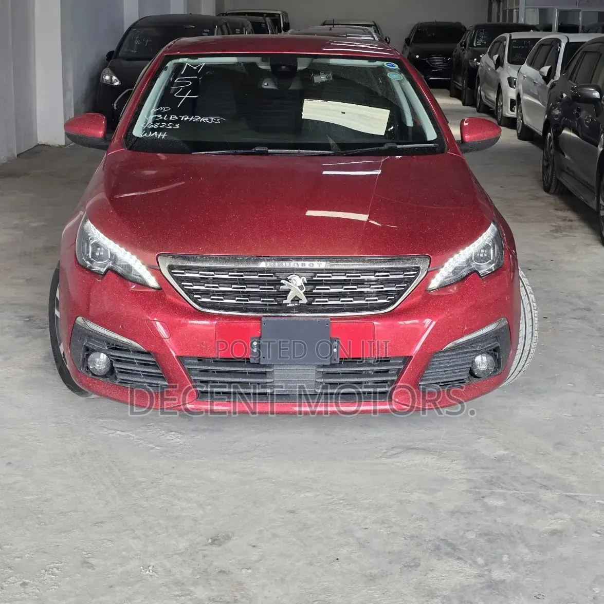 Peugeot 308 2019 Red