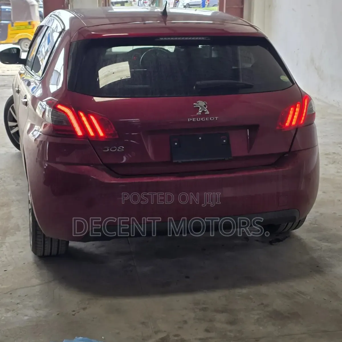 Peugeot 308 2019 Red