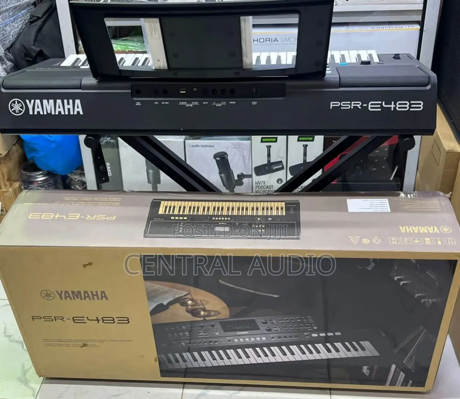 Yamaha PSR E483 Keyboard New Generation