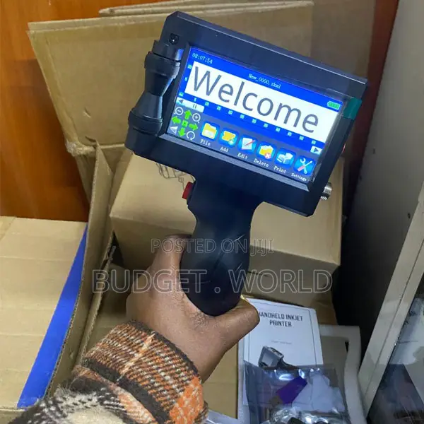 Rechargeable Handheld Inkjet Printing Device– Ky127 Handheld Printer
